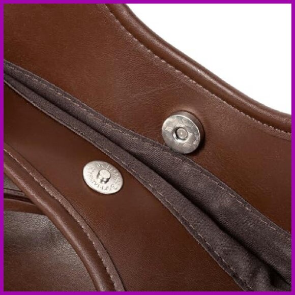 Large Capacity Vintage French Bow Tote Bag Hobo Shoulder Purse Satchel - Picture 7 of 8